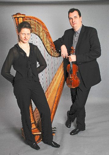Das Duo Christian Ostertag und Maria Stange ist morgen zu hören.  Foto: Staatliche Hochschule für Musik Trossingen Foto: Schwarzwälder-Bote