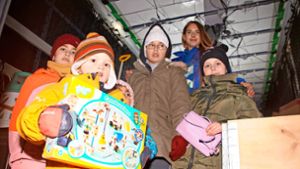 Tausende Lichter und viele Geschenke lassen Kinderaugen strahlen