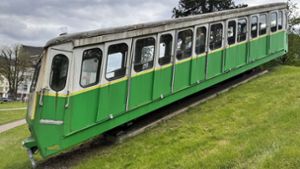 Alter Bergbahnwagen Bad Wildbad: Soll die Zeit das Problem lösen?