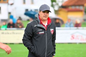 Eine Niederlage seines Teams sah Straßbergs Trainer Oliver Pfaff. Foto: Kara Foto: Schwarzwälder-Bote