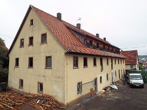 Am 17.  Oktober hatte der Abbruch des 131 Jahre alten Gebäudes begonnen. Archivfoto: Schreiber Foto: Schwarzwälder-Bote