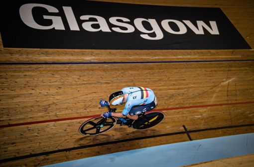 In Glasgow wird in den kommenden Tagen um zahlreiche Radsport-Medaillen gefahren – nicht nur auf der Bahn. Foto: IMAGO/Arne Mill