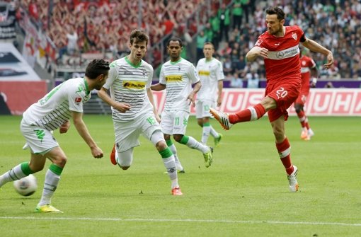 Bissige Zweikämpfe, große Disziplin – am Ende hat es für den VfB nicht gereicht. Klicken Sie sich durch unsere Noten für die Roten. Foto: Pressefoto Baumann