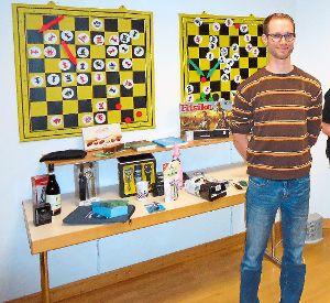 Fabian Hollstein hat das Schach-Blitzturnier in einem spannenden Duell gewonnen. Foto: Wahl Foto: Schwarzwälder-Bote