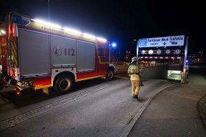 Brandgeruch in der Parkgarage der Neuen Tonhalle in Villingen hat am Donnerstagabend für einen größeren Einsatz der Feuerwehr gesorgt. Foto: Marc Eich