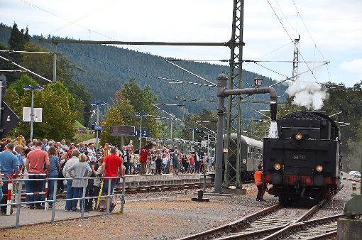 Das Bahnhofsfest in Baierbronn ist  immer wieder ein Besuchermagnet.  Archiv-Foto: Schwark Foto: Schwarzwälder-Bote
