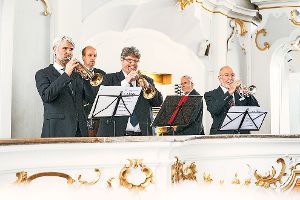 Das Trompetenensemble Rippas und der Domorganist Johannes Mayr gestalten das Neujahrskonzert in Klosterreichenbach.   Foto: Veranstalter Foto: Schwarzwälder-Bote