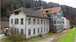 Das ehemalige „Vohl und Rath“-Gebäude in Unterreichenbach soll in neuem Glanz erstrahlen. Foto: Verena Parage