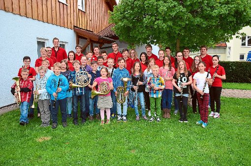 Die Empfinger Jungmusiker werden bei der Weiherplatz-Hockete wieder zeigen, dass ihnen die Musik Spaß macht.  Archiv-Foto: Baiker Foto: Schwarzwälder-Bote