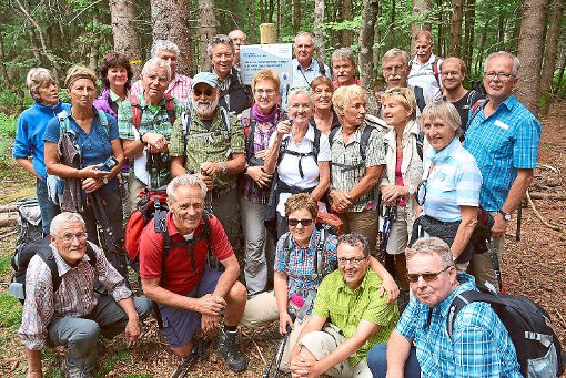 Der Rohrhardsberg ist einen Meter höher, als bisher angenommen. Karl Heim eroberte mit seinen  Vereinsfreunden des Schwäbischen Albvereins den höchsten Punkt des Kreisgebietes. Foto: Bolkart Foto: Schwarzwälder-Bote