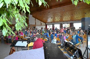 Jede Menge Mitmachangebote gab es beim Kindernachmittag von EC und CVJM. Foto: Mai Foto: Schwarzwälder-Bote