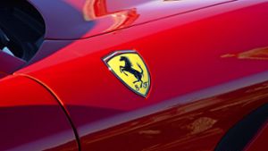 Ferrari rast von Offenburg nach Lahr