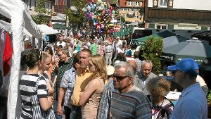 Pfingstmarkt lockt Besuchermassen