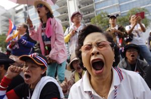 In Bangkok wächst die Wut. Foto: dpa