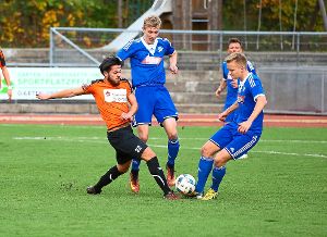 Beim Hinspiel in Sindelfingen unterlagen Seref Bagli und der FC 07 Albstadt knapp mit 0:1. Im Rückspiel wollen die Nullsiebener nun den Spieß umdrehen.  Foto: Eibner