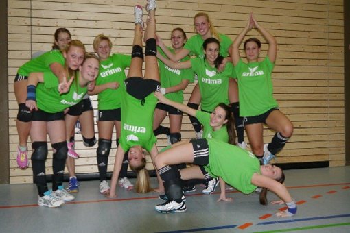 Dynamisch präsentiert sich das Damenteam des TSV Freudenstadt vor dem Rundenauftakt. Foto: Fischer Foto: Schwarzwälder-Bote