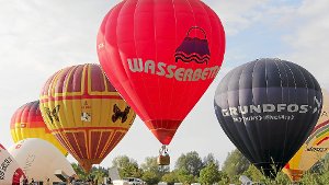 Wetterkapriolen setzen Ballonfestival zu