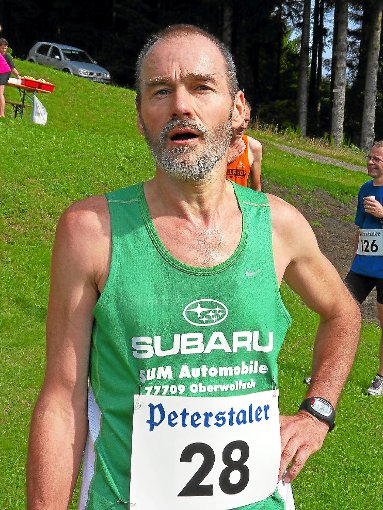 Der Schapbacher Läufer Erich Faist wurde beim Dreikönigslauf in Großweier Zweiter, und bei den Crossmeisterschaften holte er sich Bronze. Foto: Weis Foto: Schwarzwälder-Bote