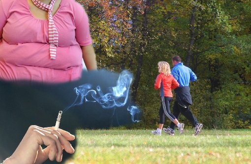 Rauchen und Übergewicht erhöhen das Risiko, an Krebs zu erkranken. Wer sich sportlich betätigt, ist nach Überzeugung der Medizin weniger anfällig dafür, von der oft heimtückischen Erkrankung heimgesucht zu werden.     Foto: Arnold, Grubitzsch, Kalaene