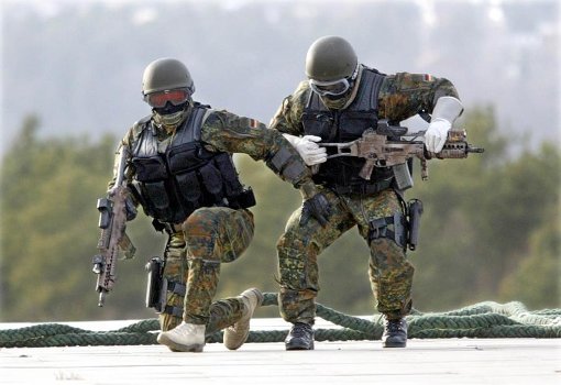 Elitesoldaten des KSK üben diese Woche unter anderem auch bei Hechingen. Foto: dpa