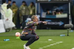 Jürgen Klinsmann hat mit der südkoreanischen Nationalelf einen Fehlstart hingelegt. Foto: dpa/Ahn Young-joon