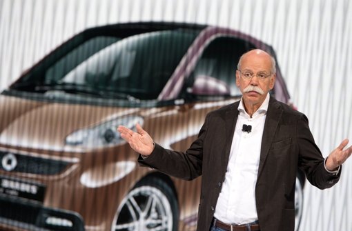 Daimler-Chef Dieter Zetsche Foto: dpa