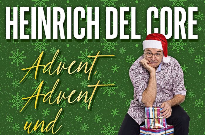 Drei Vorpremieren in  Rottweil: Noch gibt es Karten für Heinrich Del Cores Weihnachtsprogramm