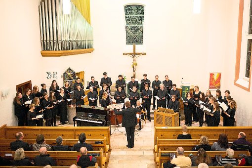 Der Junge Chor der Neuapostolischen Kirche Süddeutschland ist am Samstag in Nagold  zu  Gast. Foto: Renz Foto: Schwarzwälder-Bote