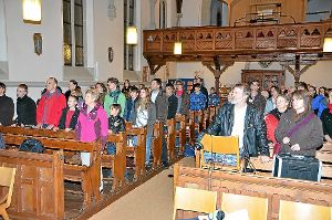 Die Besucher der ChurchNight erlebten einen Abend mit viel Musik. Foto: Baiker Foto: Schwarzwälder-Bote