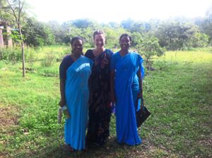 Annalena Schneider aus Schonach lebte nach ihrem Abitur 2013 ein Jahr lang bei den Steyler Missionsschwestern in Zentralindien. Foto: Schneider Foto: Schwarzwälder-Bote