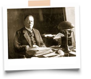 Reichsfinanzminister Matthias Erzberger, der am 1. Juni 1920 im Bärensaal in Schramberg sprach.Foto: Privat Foto: Schwarzwälder Bote