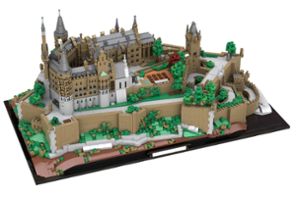 Das Bluebrixx-Set der Burg Hohenzollern könnte bereits Ende des Monats in die Läden kommen. Foto: BlueBrixx