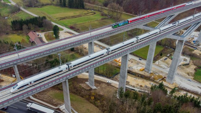 Neue ICE-Strecke Stuttgart-Ulm: Amerikaner auf unfreiwilliger Testfahrt