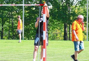 Bernd Bodler, TSV Calw: Nicht    nur die Leistung der Mannschaft, auch die Höhe der Leine muss stimmen.  Foto: Kraushaar Foto: Schwarzwälder Bote