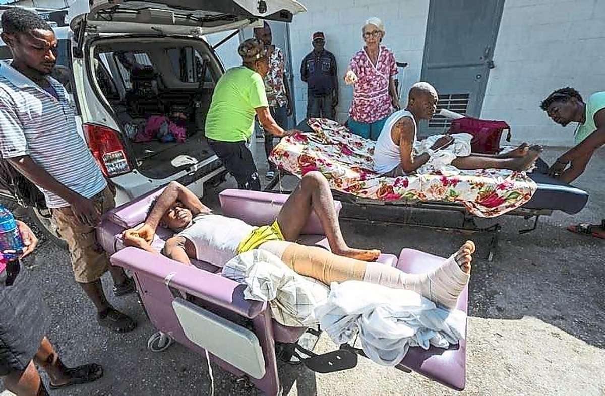 Am 14. August erschütterte ein schweres Erdbeben den immer wieder von Katastrophen gebeutelten Karibikstaat Haiti.  Foto: Schaller