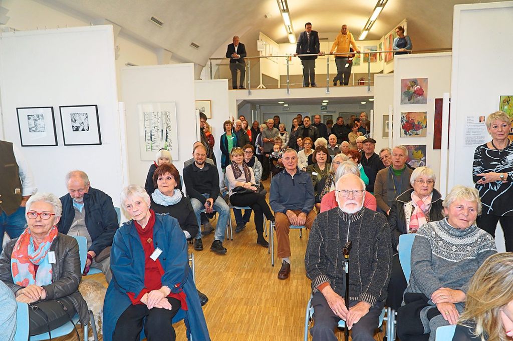 Ein Publikumsmagnet sind die Gemeinschaftsausstellungen des Kunstvereins Löffingen. Die nächte wird am 18. November, 13.30 Uhr,  im Gebertsaal eröffnet.  Fotos: Bächle Foto: Schwarzwälder Bote