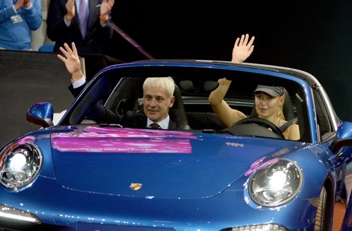 Im vergangenen Jahr konnte mal wieder die Weltranglisten-Zweite Maria Scharapowa (Russland) den Porsche Tennis Grand Prix in Stuttgart gewinnen. Foto: dpa