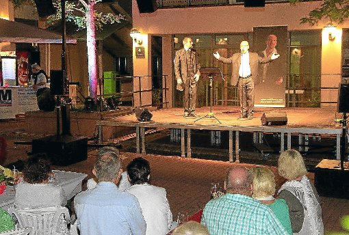 Ein musikalisches Erlebnis war der Auftritt von Tenor  Marco Timo Triller & Friends in Bad Liebenzell. Foto: Kraushaar Foto: Schwarzwälder-Bote