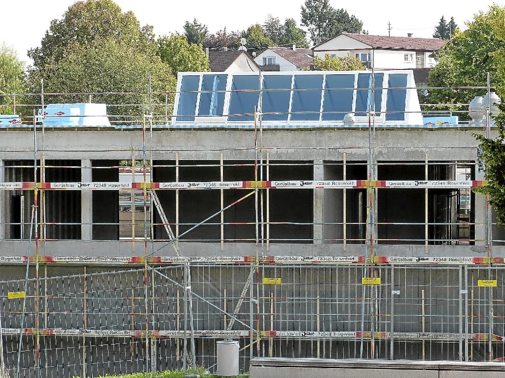 Haigerloch: Neues Schulgebäude wächst in die Höhe