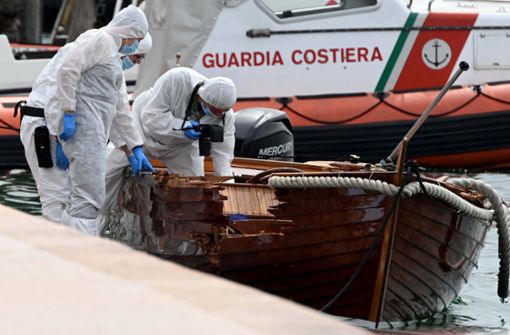 Italienische Forensiker haben die Schäden begutachtet. Foto: dpa/Gabriele Strada