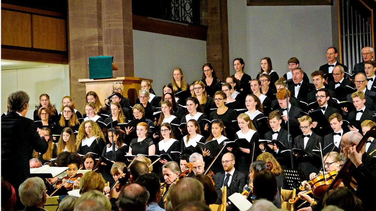 Christophorus-Kantorei Altensteig: Brahms Deutsches Requiem in der Nagolder Stadtkirche