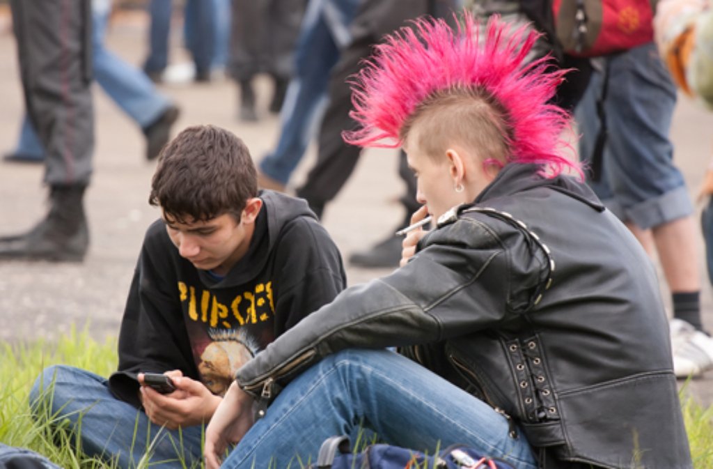 Zehn Anhänger der Punk-Szene sind am Samstag in Stuttgart-Degerloch von der Polizei festgenommen worden (Symbolbild). Foto: Iakov Filimonov/Shutterstock