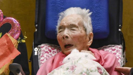 Fusa Tatsumi – zur Zeit der Aufnahme 115 Jahre alt. Foto: dpa