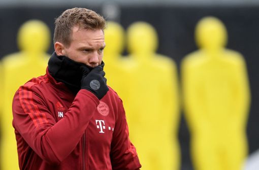 Beklagt die nächsten Ausfälle:  Bayern-Trainer Julian Nagelsmann     Foto: AFP/Christof Stache