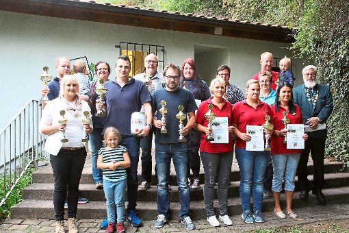 Die besten Teilnehmerinnen und Teilnehmer erhielten am Ende Pokale und Urkunden.  Foto: Beiter Foto: Schwarzwälder-Bote