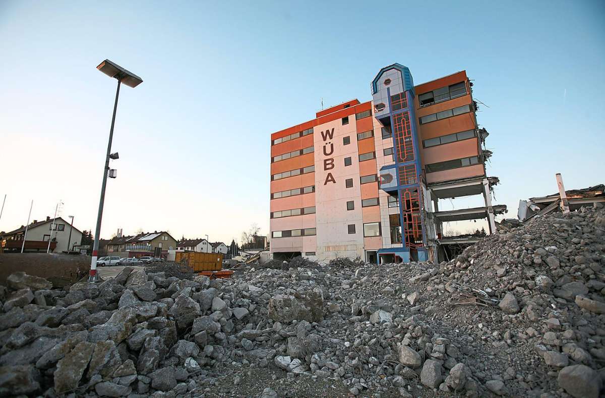 Villinger Einkaufszentrum: Vor 15 Jahren  wurde die Wüba abgerissen