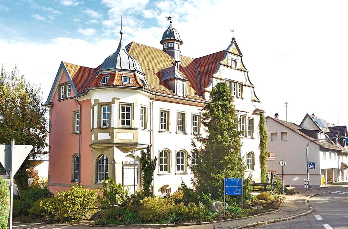 Das Rathaus in Dauchingen– hier werden die Entscheidungen für die Gemeinde getroffen.