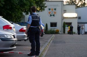 Der Mann, der am Dienstagabend in Dossenheim bei Heidelberg bei einer Eigentümerversammlung zwei Menschen und sich selbst tötete, war Sportschütze. Foto: dpa