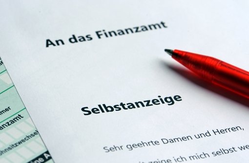 Die Zahl der Selbstanzeiger bei Steuersünden ist in Baden-Württemberg deutlich angestiegen. Foto: dpa