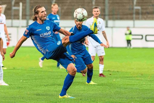 Kann einfach mit dem Ball umgehen: Kickers-Stürmer Mijo Tunjic. Foto: Eibner